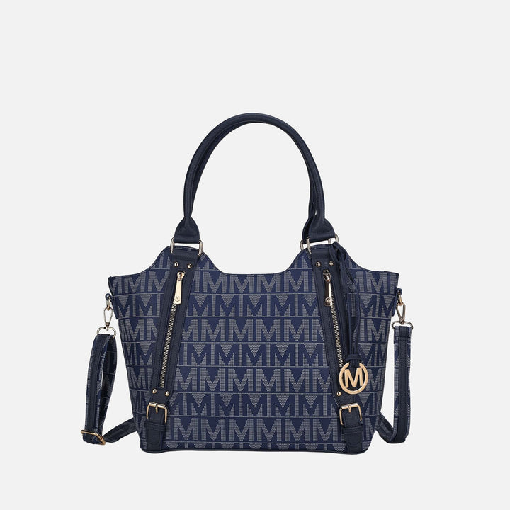 Fuchsia MKF Collection By Mia K Thania Signature Tote Bag
