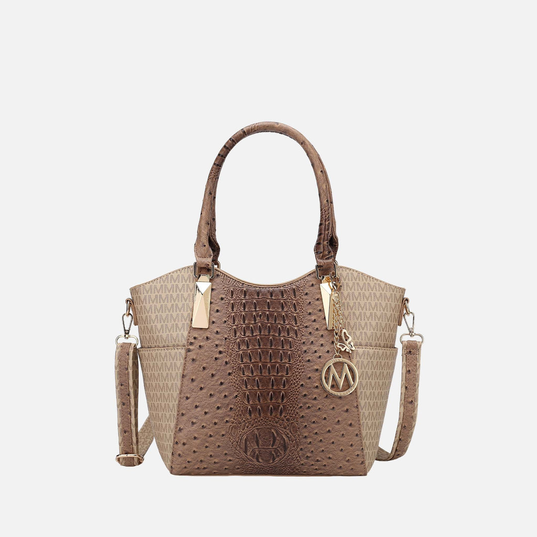 Fuschia Rose MKF Collection By Mia K Kristal Signature Tote Bag