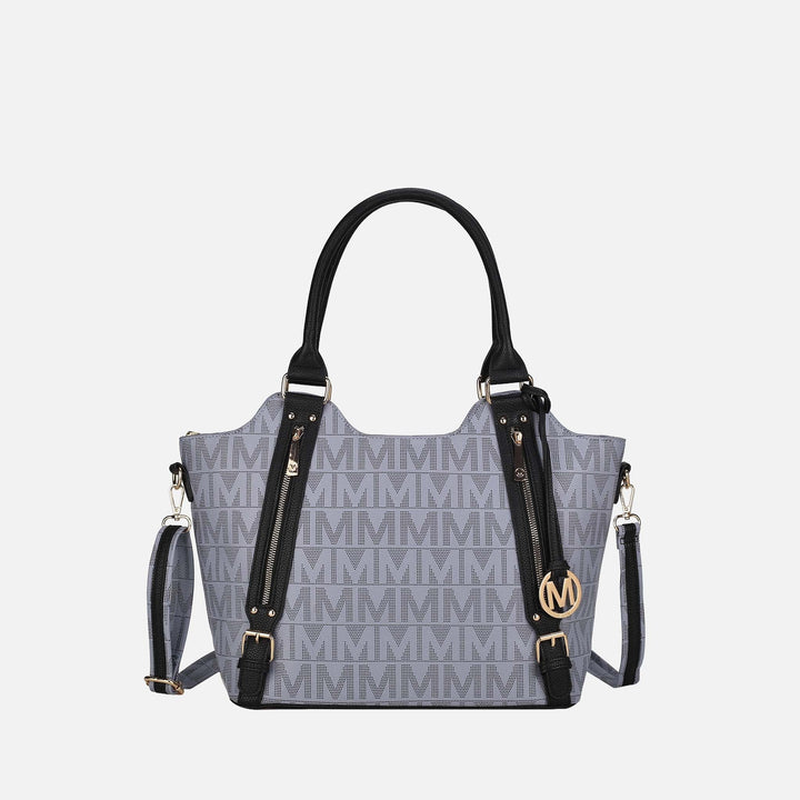 Denim Blue MKF Collection By Mia K Thania Signature Tote Bag