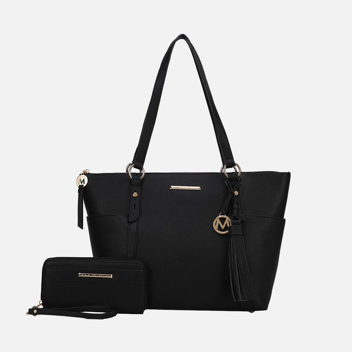Taupe MKF Collection By Mia K Gloria Tote Bag