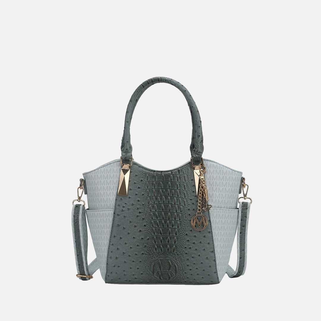 Midnight Blue MKF Collection By Mia K Kristal Signature Tote Bag