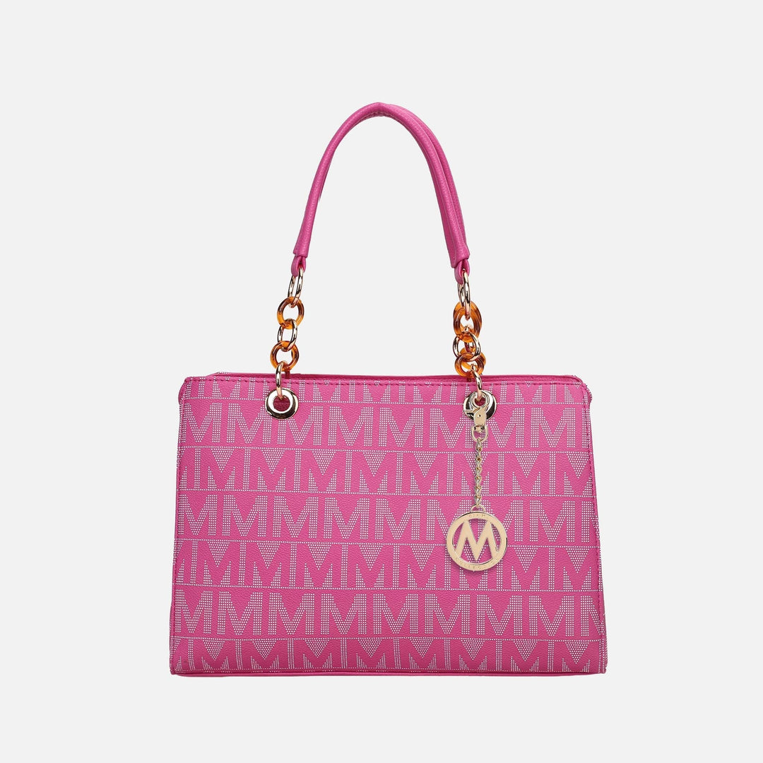 Lavender MKF Collection By Mia K Sirna Signature Tote Bag