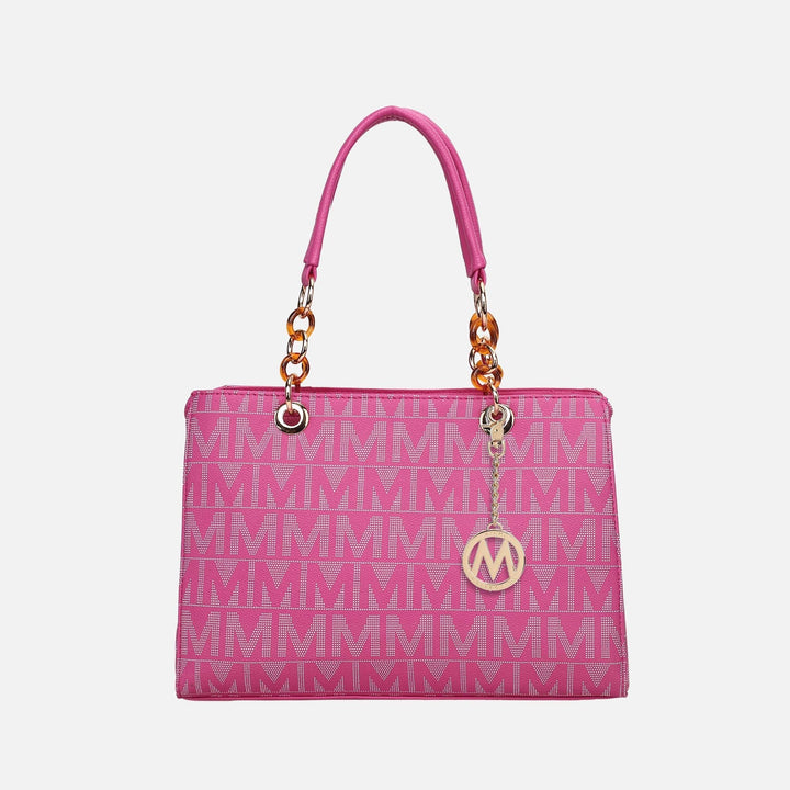 Lavender MKF Collection By Mia K Sirna Signature Tote Bag