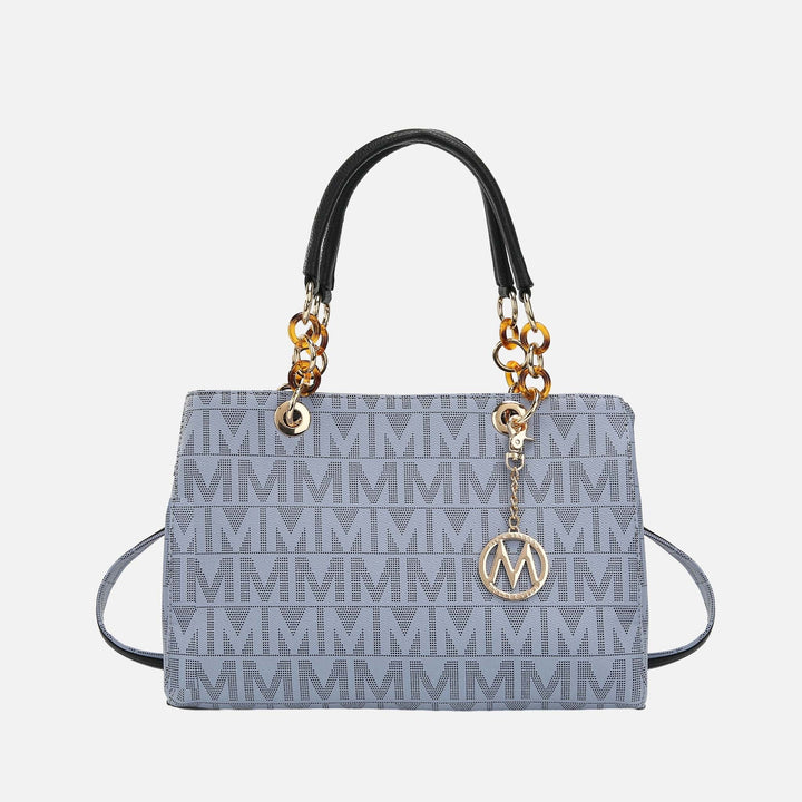 Light Blue MKF Collection By Mia K Sirna Signature Tote Bag