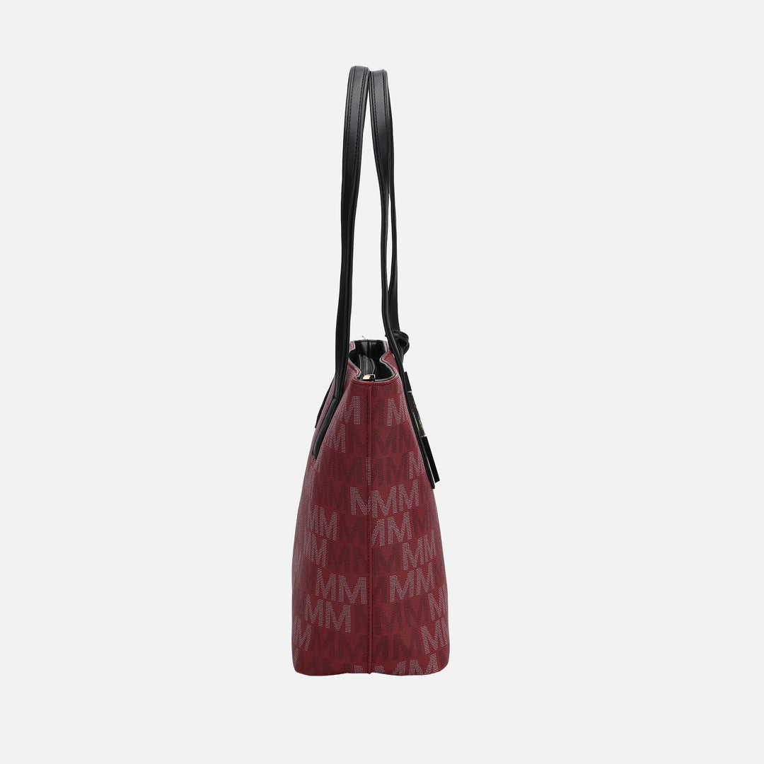 Tawny MKF Collection By Mia K Aylet Signature Tote Bag And Set