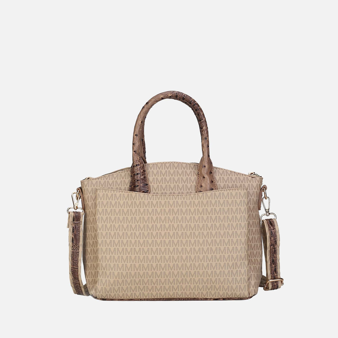 Black MKF Collection By Mia K Collins Signature Shoulder Bag