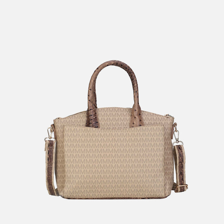 Black MKF Collection By Mia K Collins Signature Shoulder Bag