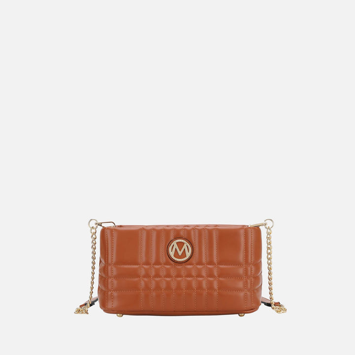 Grey MKF Collection By Mia K Giada Shoulder Bag