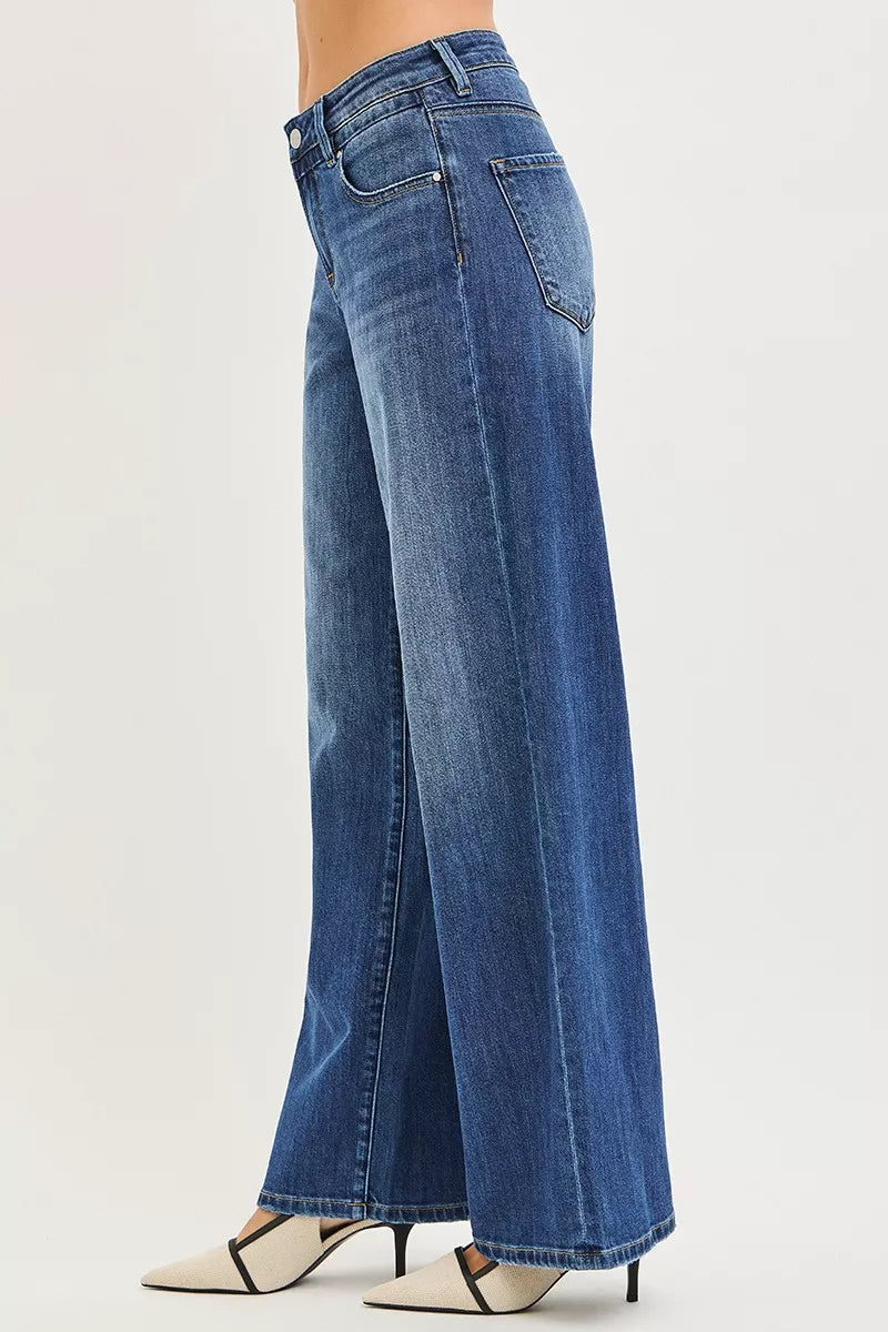 Dark Risen Slouchy Baggy Jeans With Pockets 1