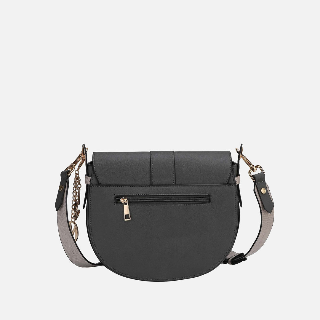 Black MKF Collection By Mia K Ayla Crossbody Bag