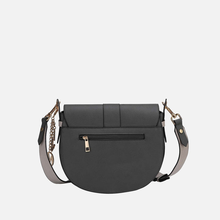 Black MKF Collection By Mia K Ayla Crossbody Bag