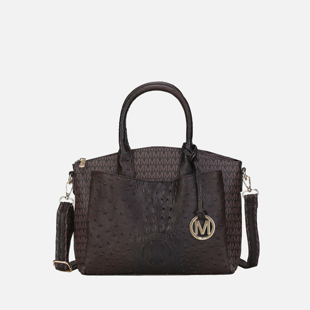 Red MKF Collection By Mia K Collins Signature Shoulder Bag