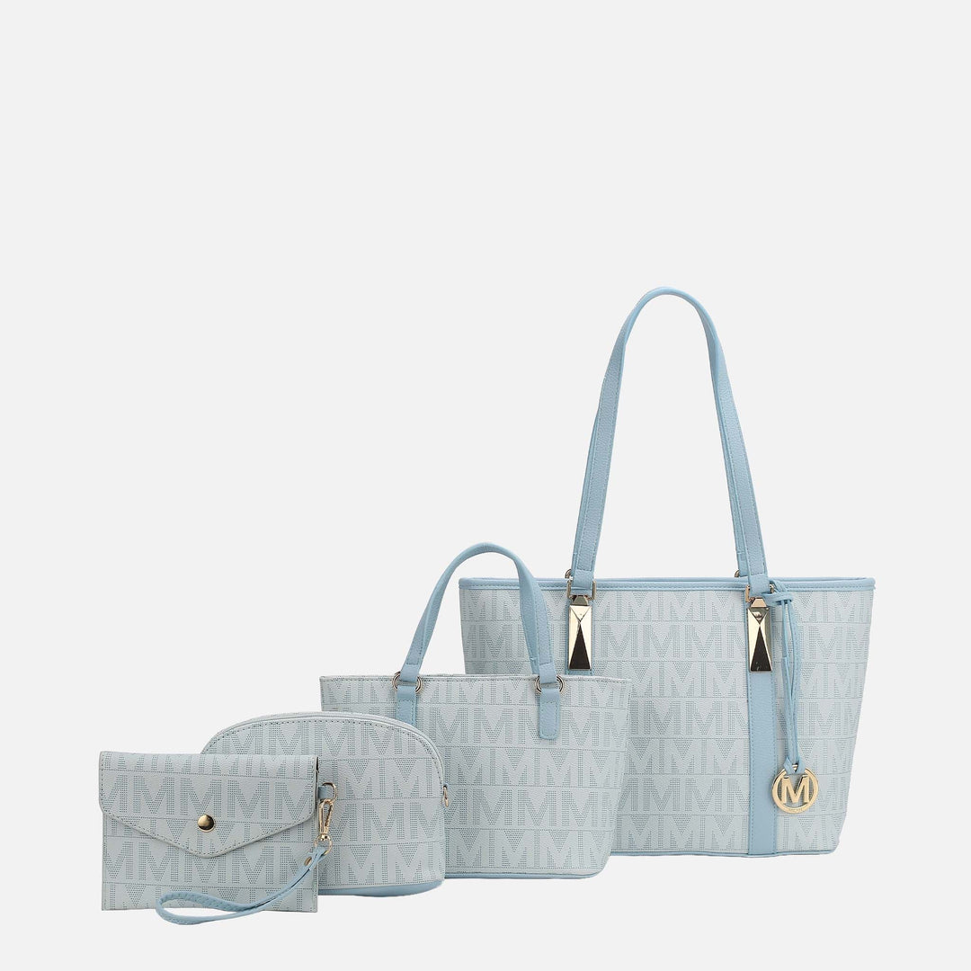 MKF Collection By Mia K Marimar Signature Tote Bag And Set