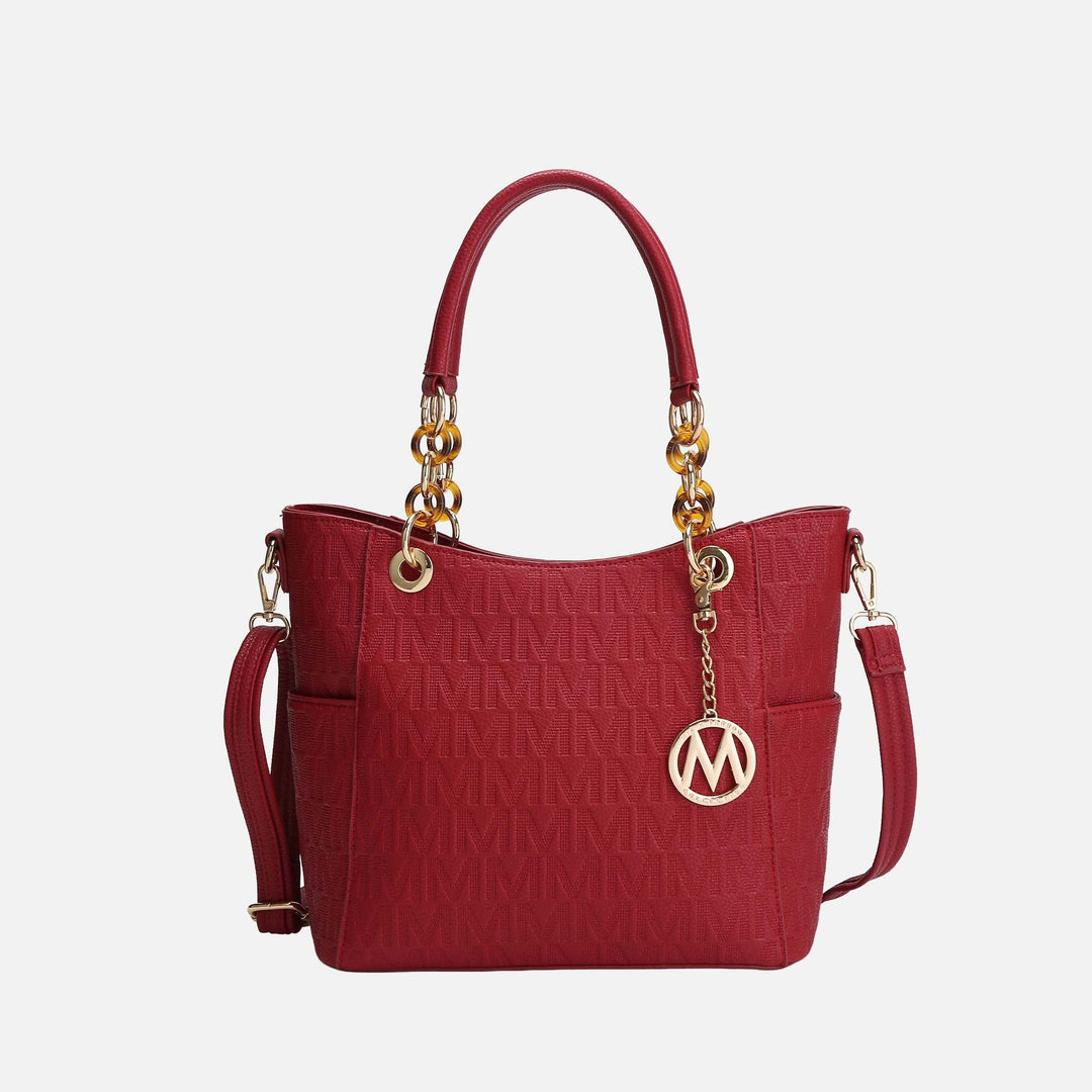 Light Blue MKF Collection By Mia K Rylee Signature Tote Bag