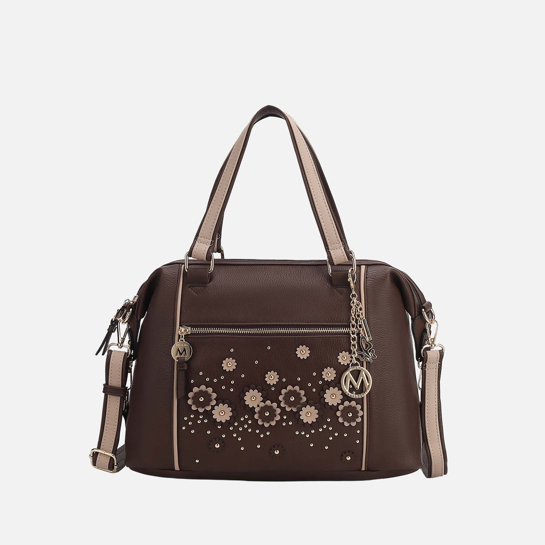Light Grey MKF Collection By Mia K Francis Tote Bag