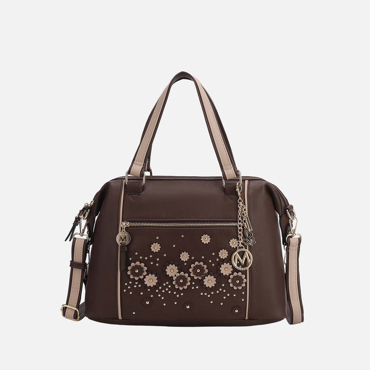 Light Grey MKF Collection By Mia K Francis Tote Bag