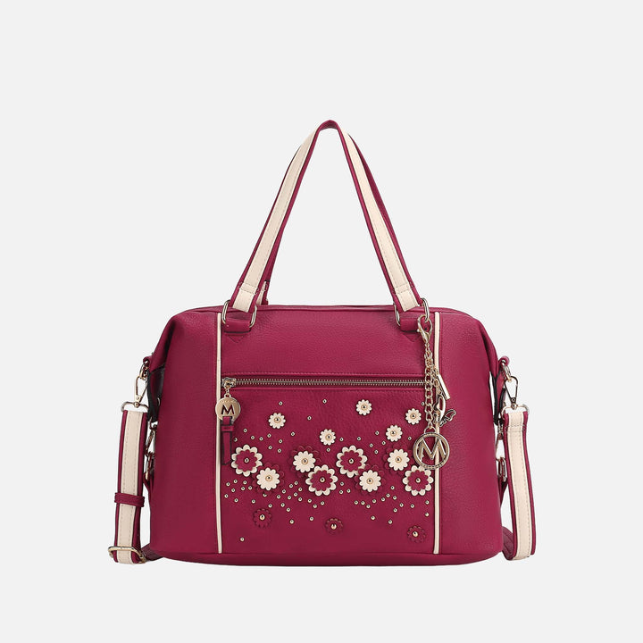Light Blue MKF Collection By Mia K Francis Tote Bag