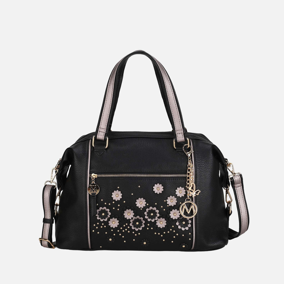 Charcoal Grey MKF Collection By Mia K Francis Tote Bag