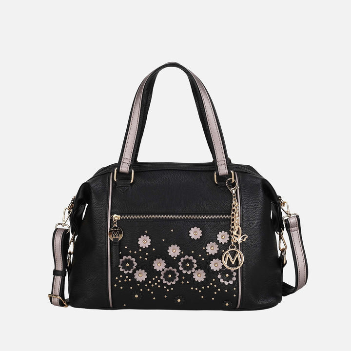Charcoal Grey MKF Collection By Mia K Francis Tote Bag
