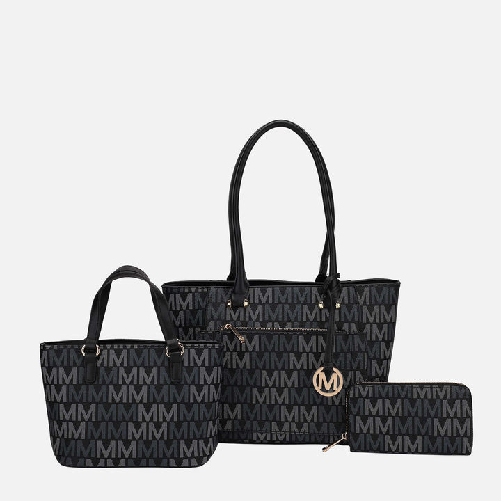 MKF Collection By Mia K Lady Ii Signature Tote Bag And Set