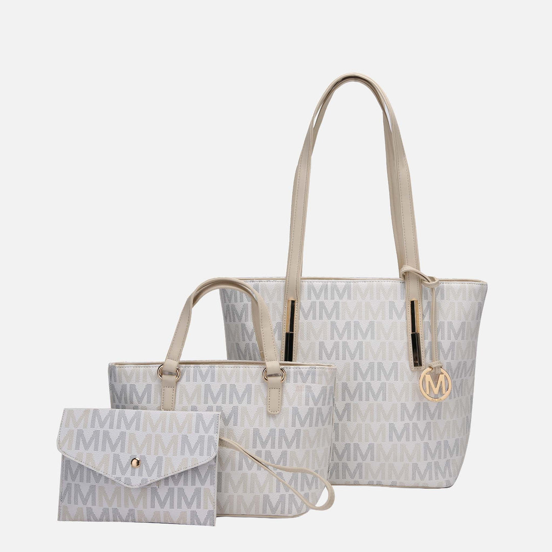 MKF Collection By Mia K Aylet Signature Tote Bag And Set