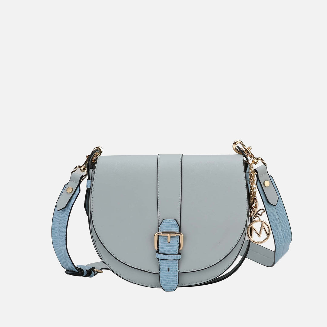 Brown MKF Collection By Mia K Ayla Crossbody Bag