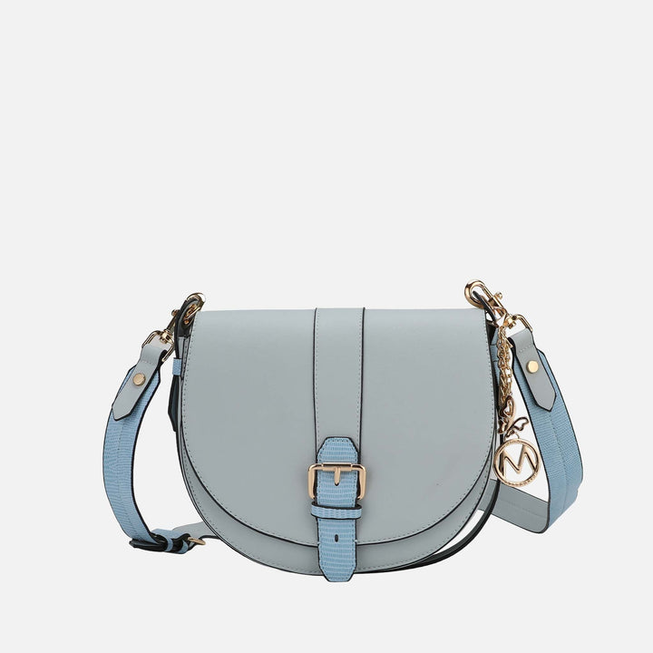 Brown MKF Collection By Mia K Ayla Crossbody Bag