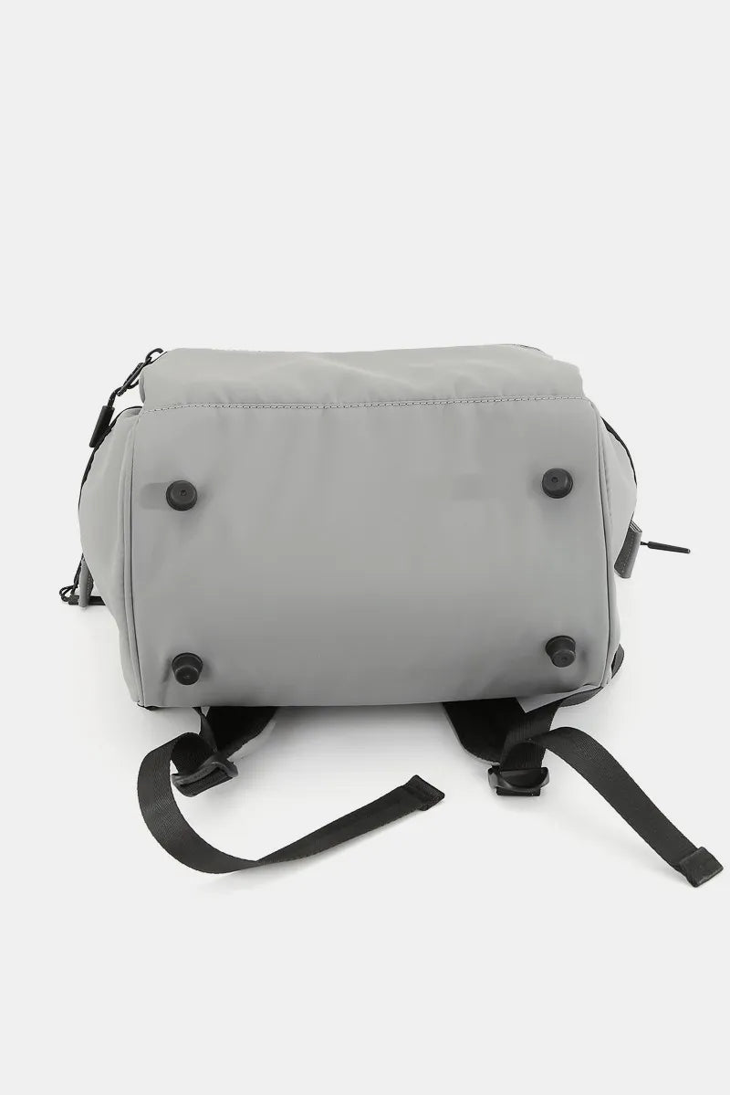 Navy Himawari Waterproof Backpack Bag With External Usb Port