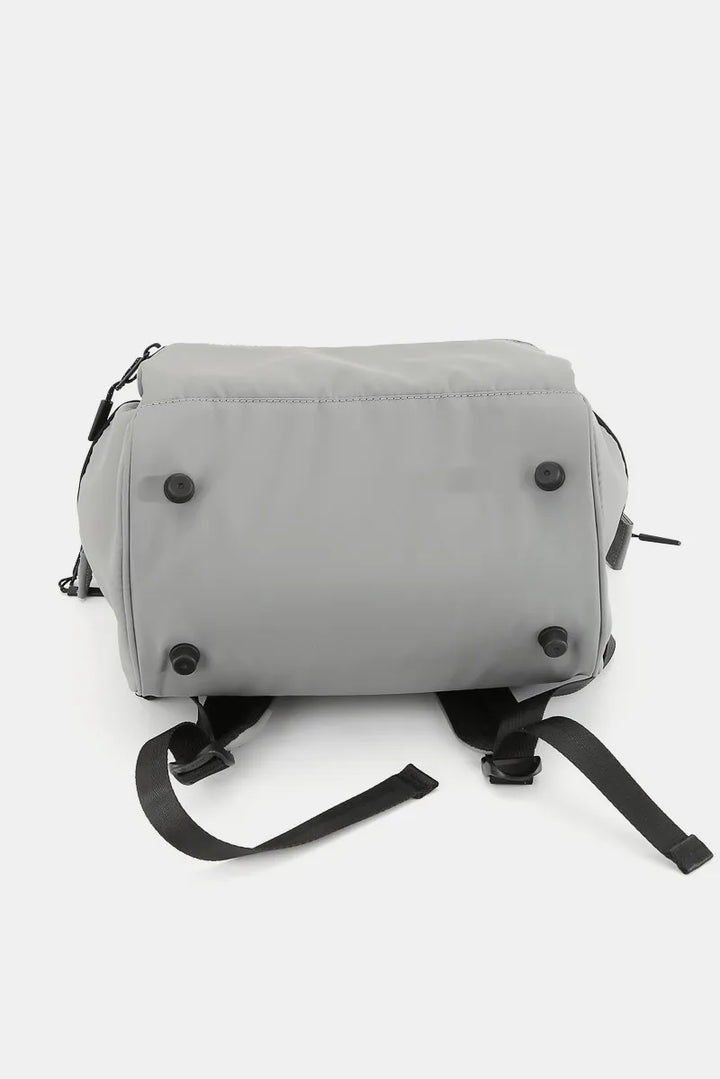 Navy Himawari Waterproof Backpack Bag With External Usb Port