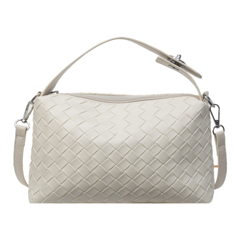 Mia Convertible Woven Crossbody Handbag 1