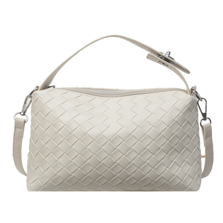 Mia Convertible Woven Crossbody Handbag 1