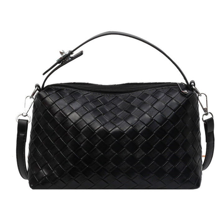 Mia Convertible Woven Crossbody Handbag 1