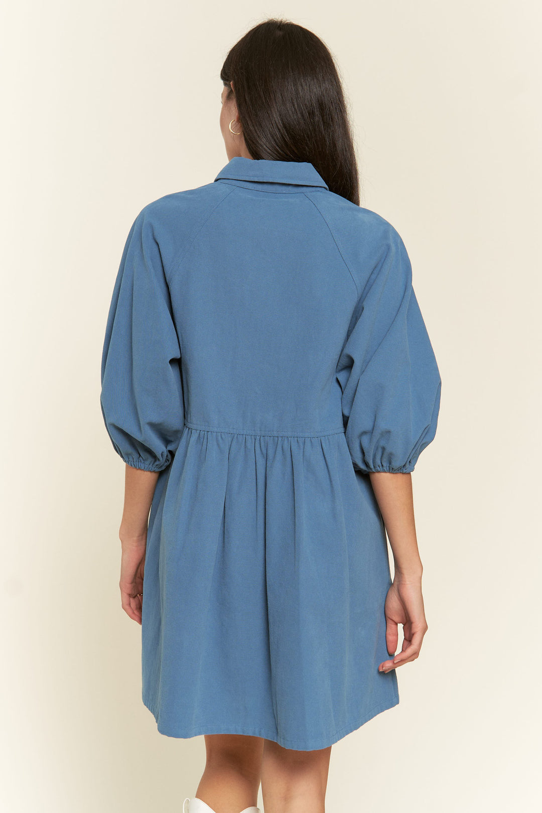 CAMEL Washed Denim Style Dress