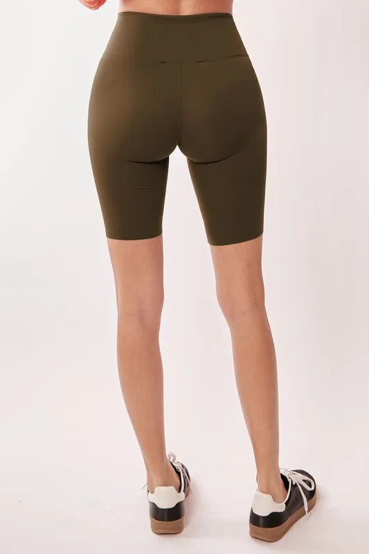 Davi Dani High Waisted Biker Leggings 1