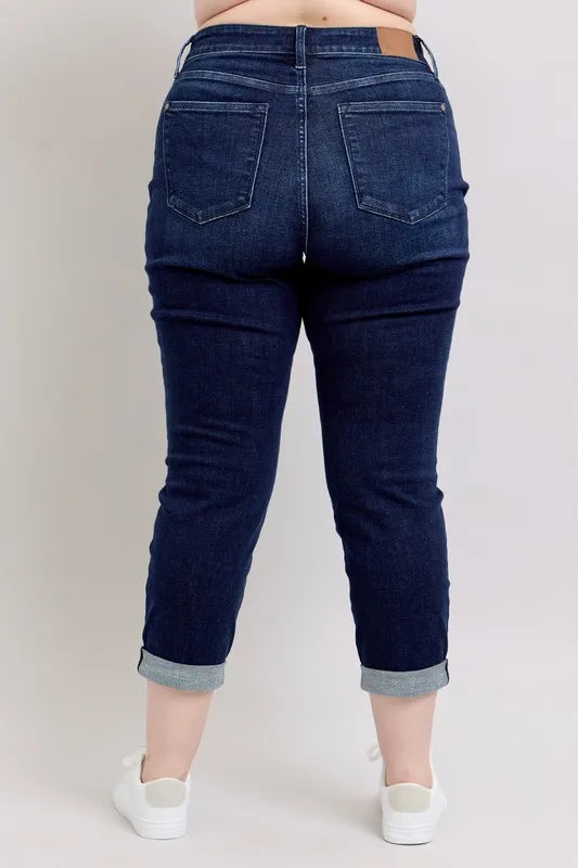 Dk Judy Blue Full Size High Waist Boyfriend Jeans Plus Size