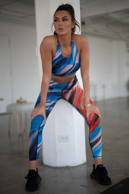 As Display Watercolor Activewear Set