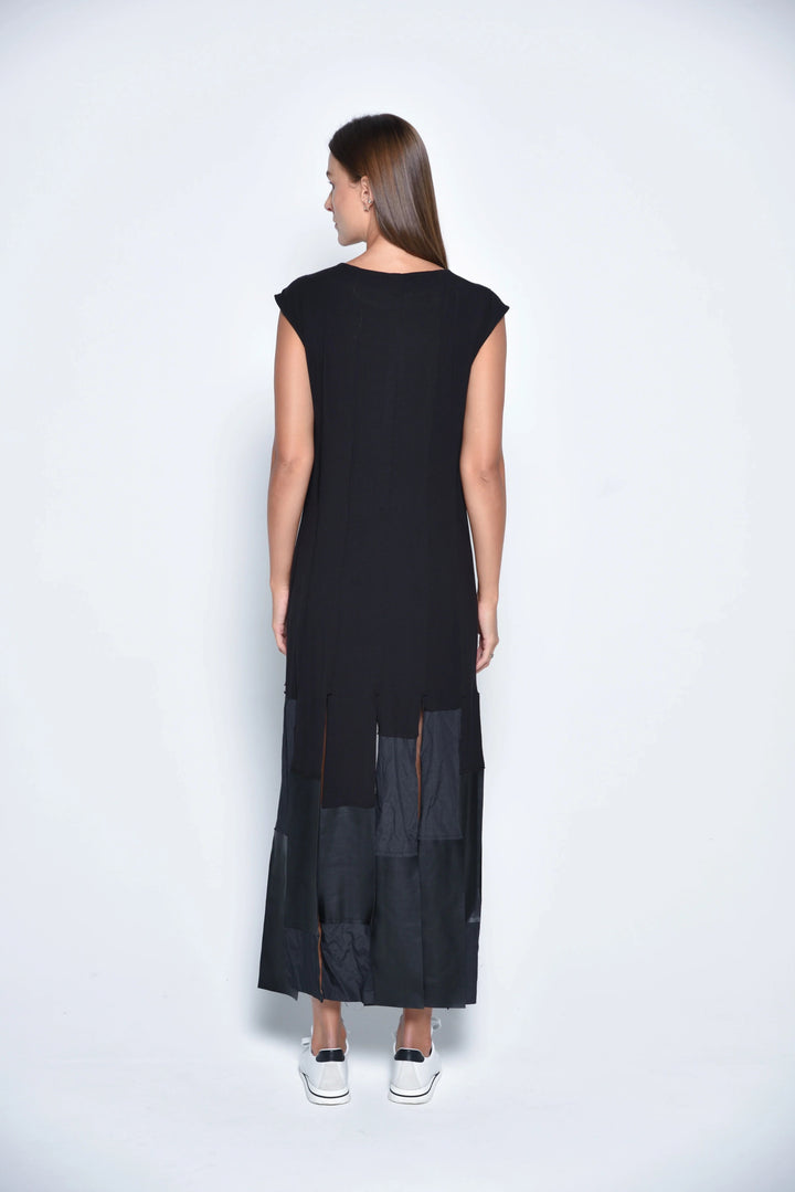 Motion Panel Maxi Dress