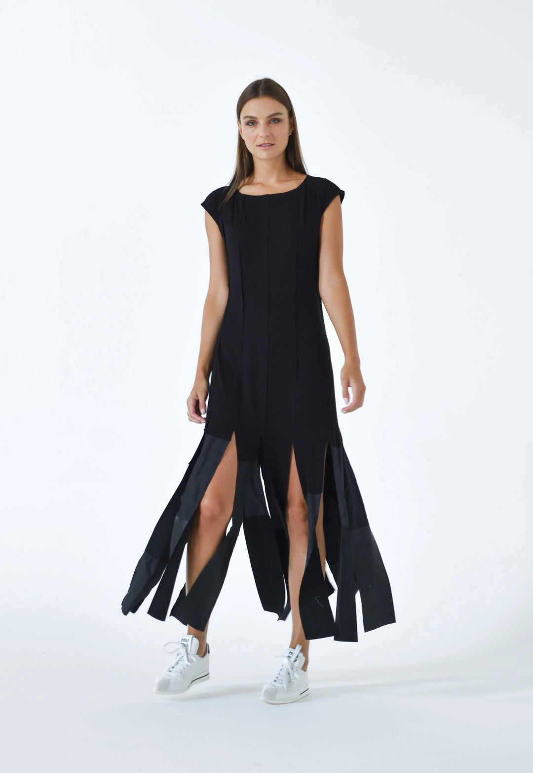 Small Motion Panel Maxi Dress