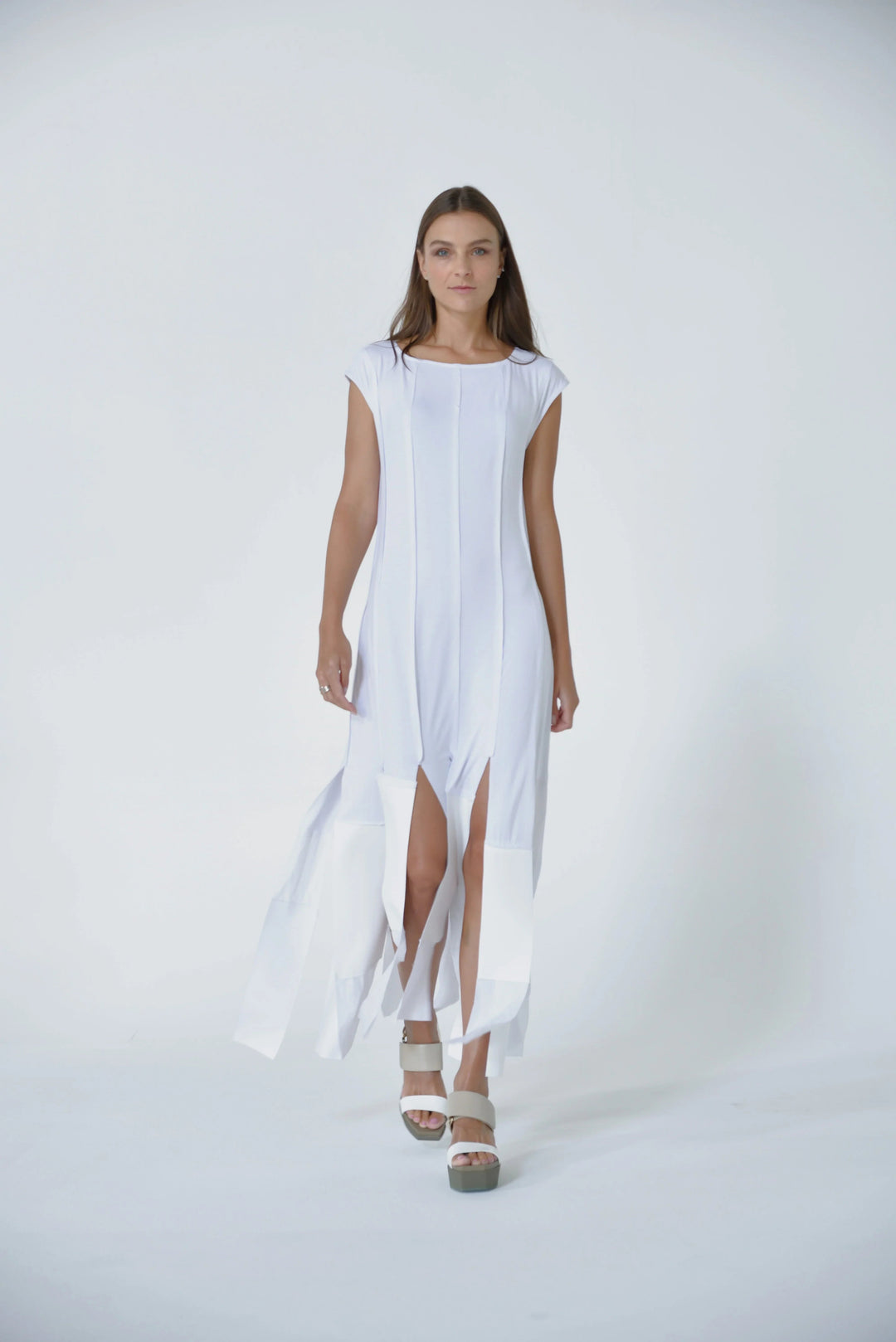 Medium Motion Panel Maxi Dress