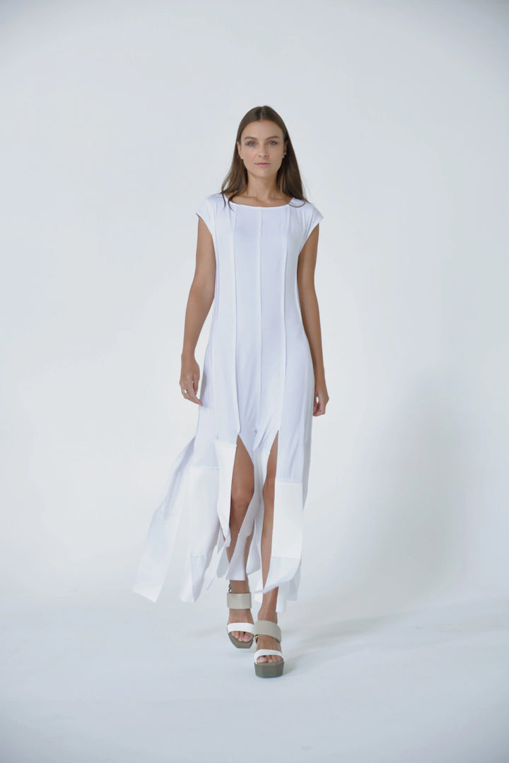 Medium Motion Panel Maxi Dress