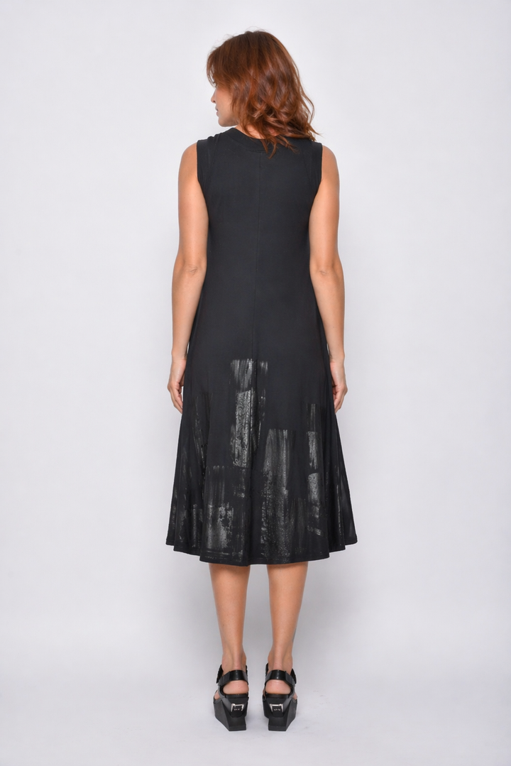 Silver Skyscraper Dress