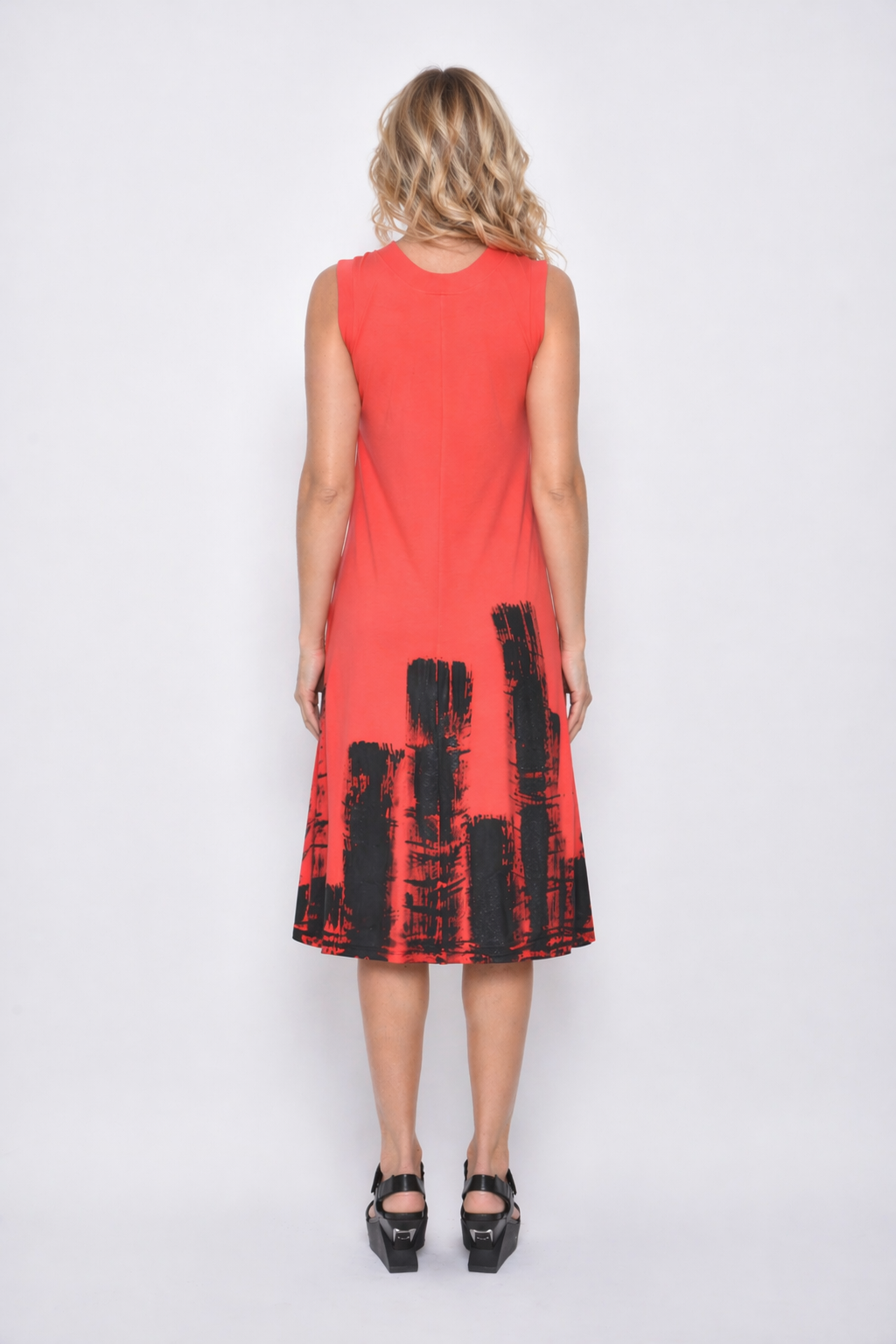 Red Skyscraper Dress