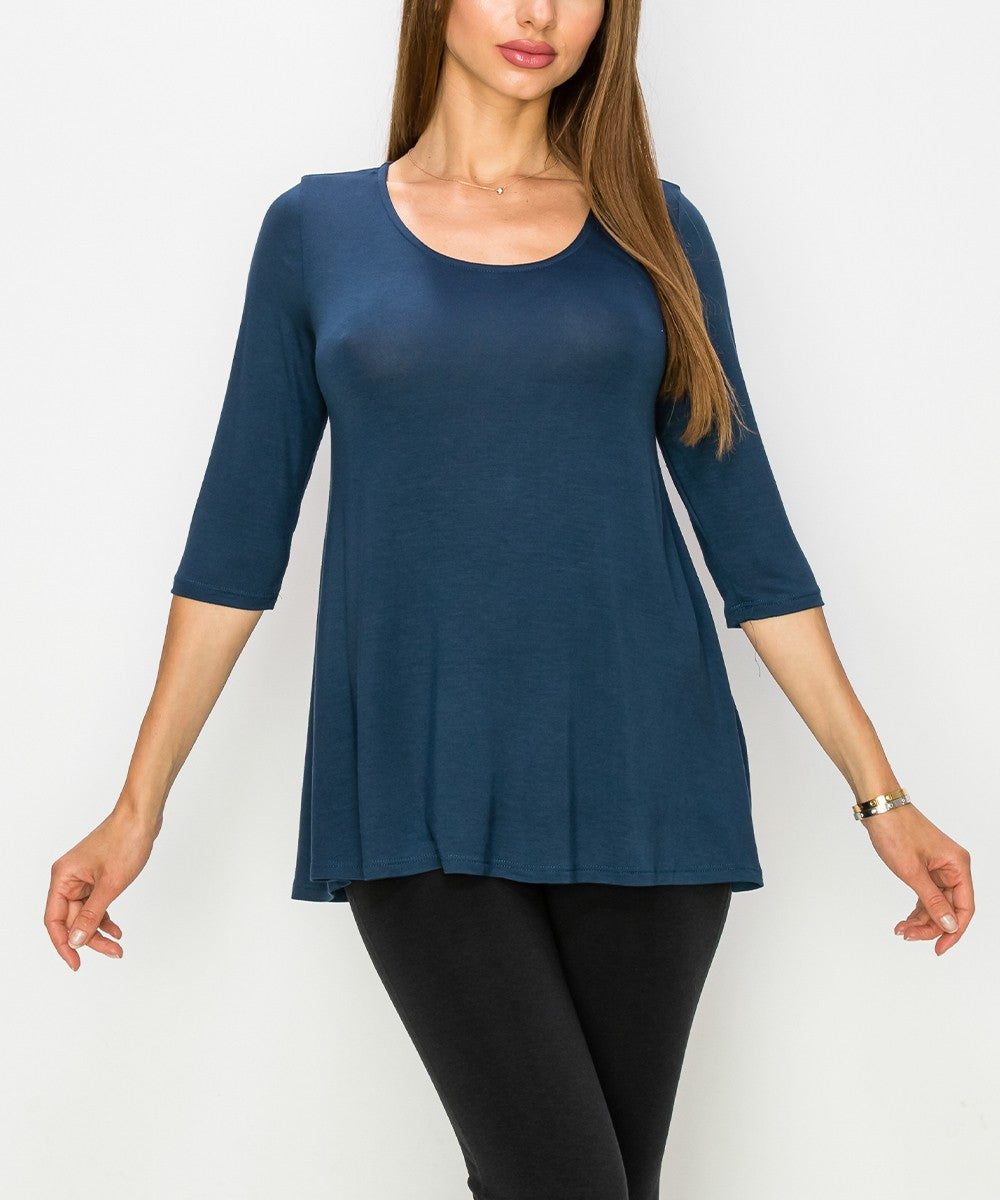 Bamboo Elbow Tunic T
