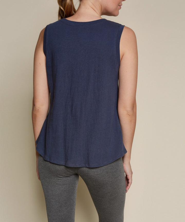 Recycled Cotton Muscle Tank