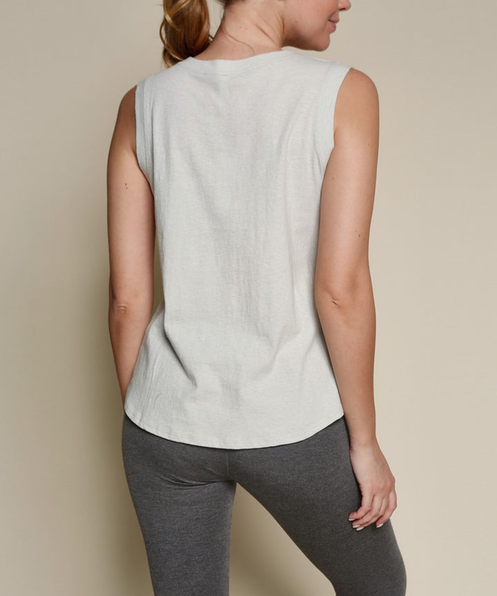 Recycled Cotton Muscle Tank