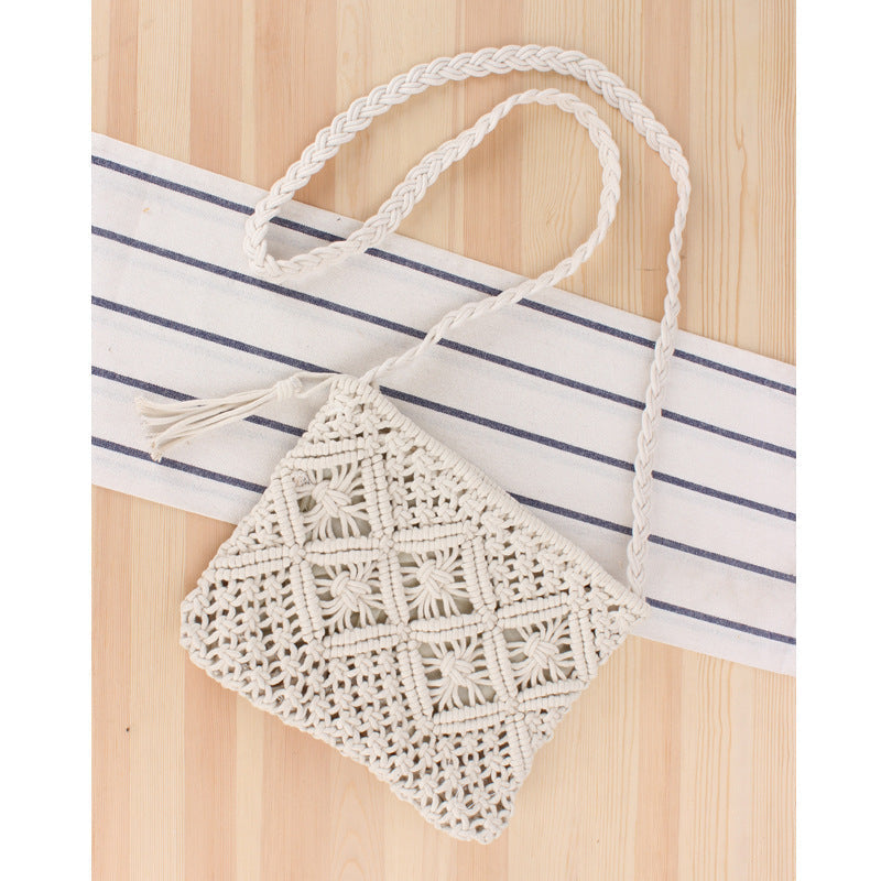 Giana Macrame Crossbody Bag 1