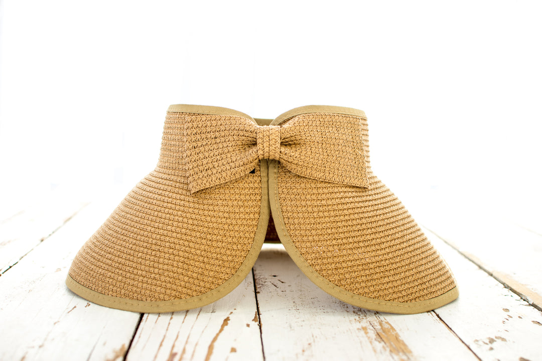 Foldable Wide Brim Bow Visor 1