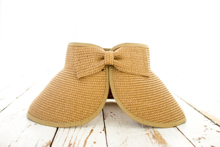 Foldable Wide Brim Bow Visor 1