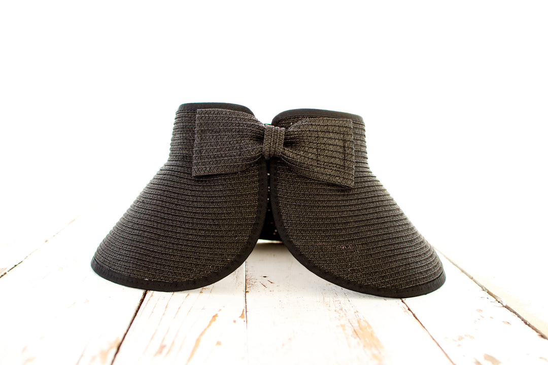 Foldable Wide Brim Bow Visor 1