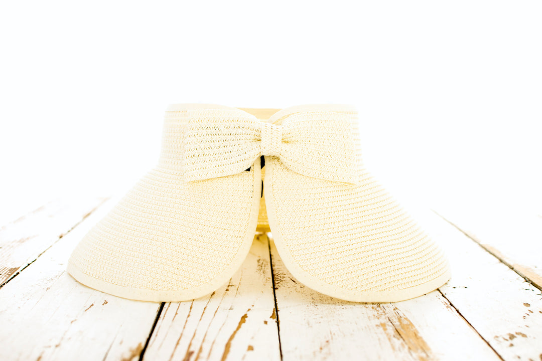 Foldable Wide Brim Bow Visor 1